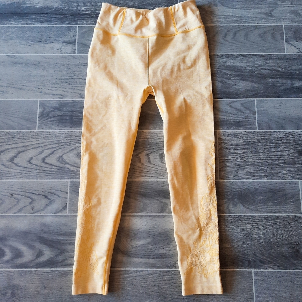 Calia Yellow Athletic Leggings L
